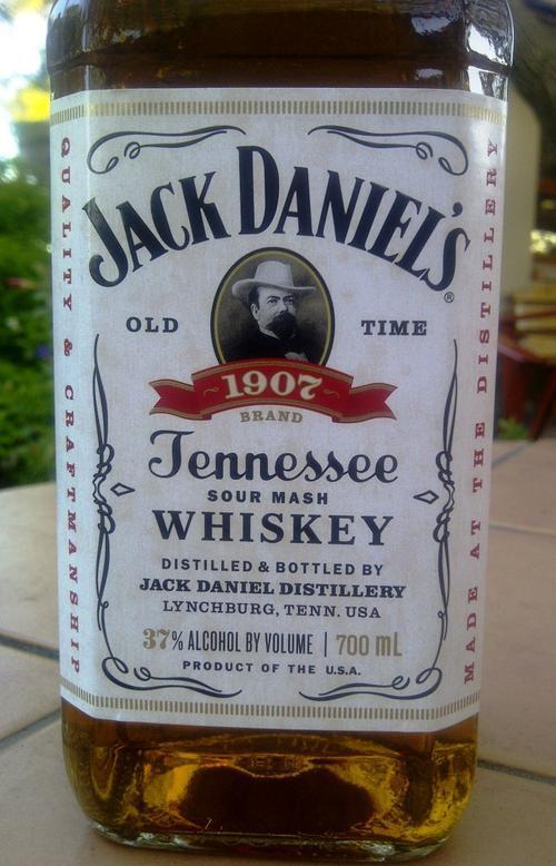 Jack Daniels соус этикетка