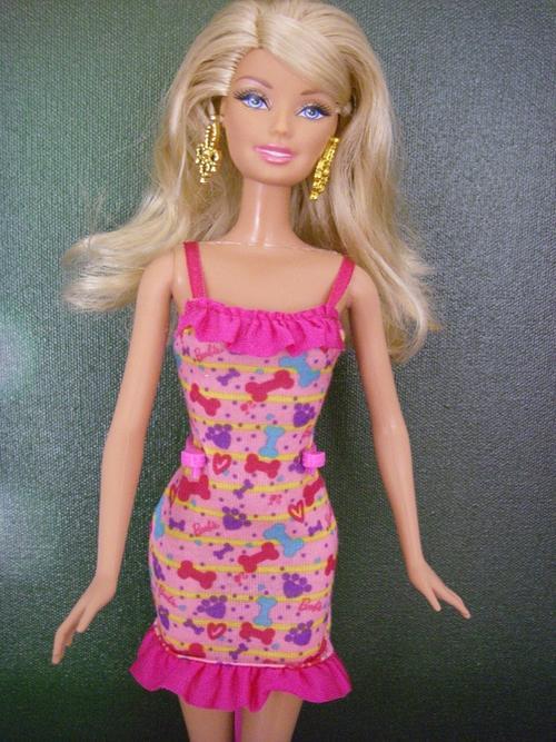 short pink barbie doll dress casual clothes