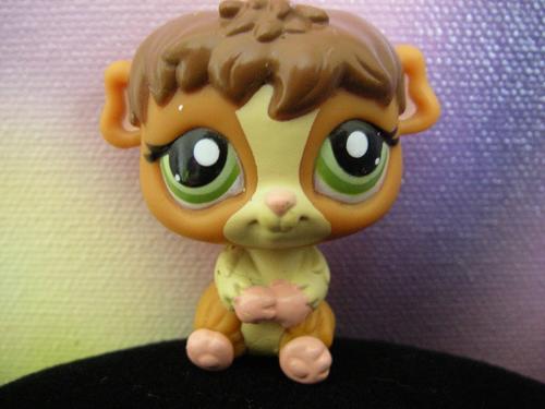 Hasbro littlest pet shop figurine collectable child's toy kids brown animal