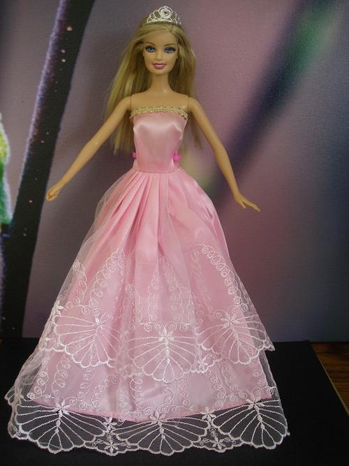 barbie steffi love dolls formal fashion clothes ball gown, evening dress day wear summer spring tiara