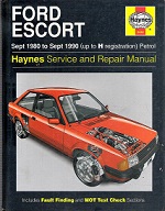 Haynes ford escort service and repair manual #9