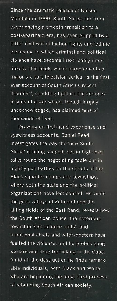 Africana - Beloved Country South Africa`s Silent Wars By: Daniel Reed ...
