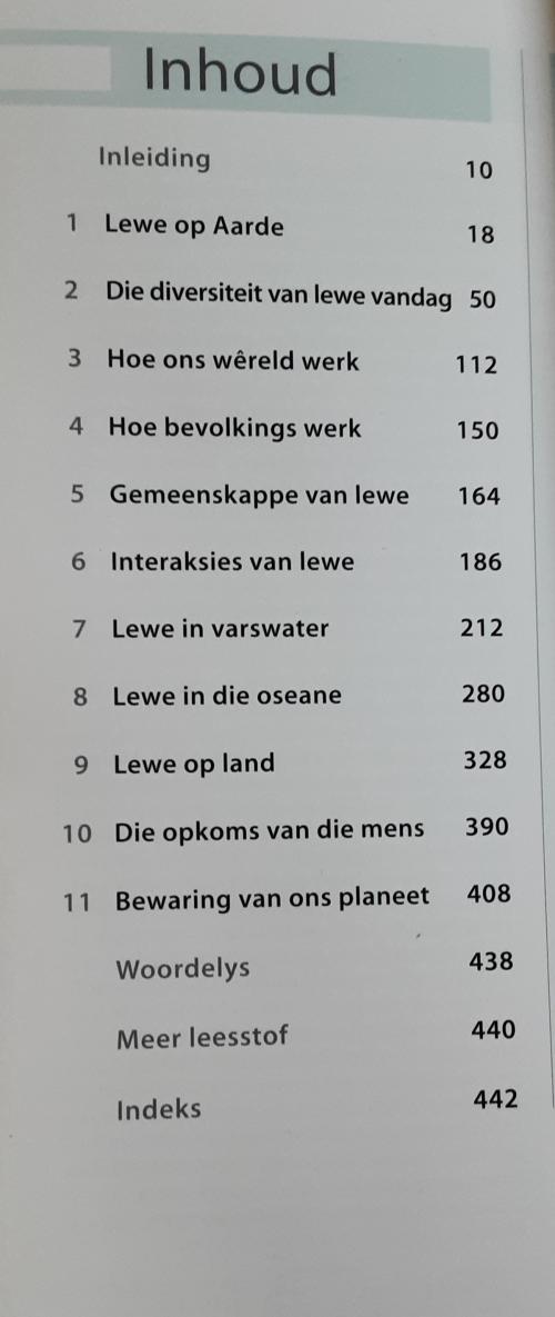 Afrikaans Non-Fiction - Die Verhaal Van Lewe & Die Omgewing n Afrika ...