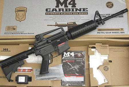 Jg M4 Carbine Aeg Airsoft Rilfe 450fps Plus Version 4