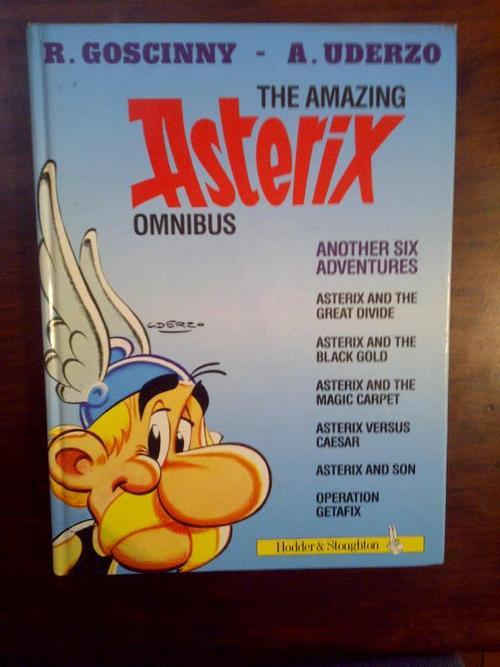 THE AMAZING ASTERIX OMNIBUS,CONTAINING ANOTHER SIX ADVENTURES.