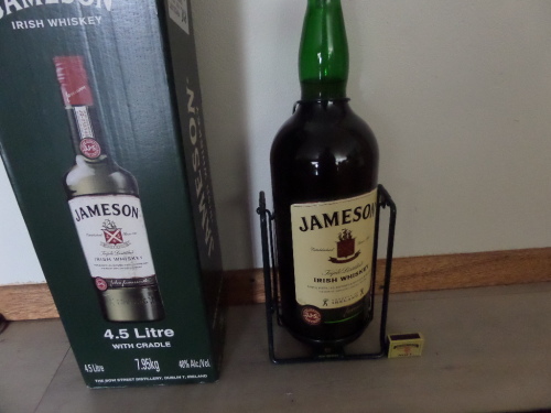 Jameson Irish Whiskey With Cradle 4.5lt Bottle