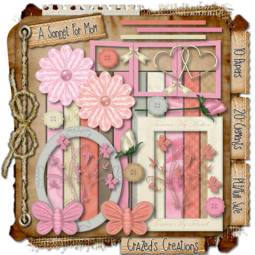 Kits *HOT ITEM* Scrapbooking Kit on CDPapers,Embellishments