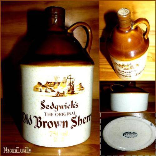 Other Africana Sedgwick's THE ORIGINAL OLD BROWN SHERRY,SEALED