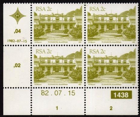 Republic of South Africa - South Africa - 1982 Definitive Architecture ...