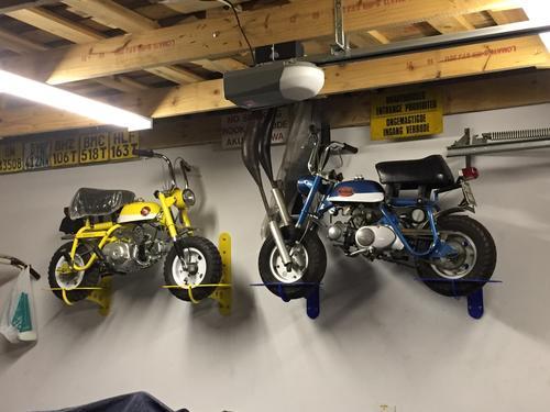 Monkey Bike Mini Trail and 50cc Motorbikes Display Stands