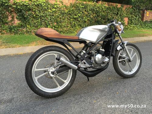 Other Street Bikes - Vintage Custom Suzuki RG 50cc Cafe Racer was ...