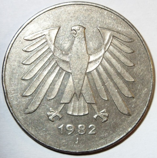 5 Deutsche Mark Münze