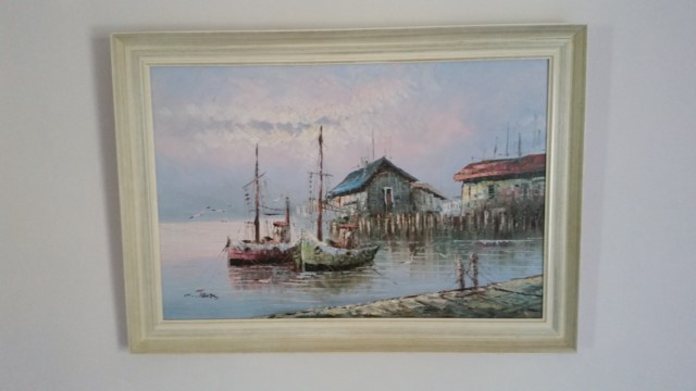 Oils - W JONES ORIGINAL OIL PAINTING ON BOARD / MAKE AN OFFER was sold