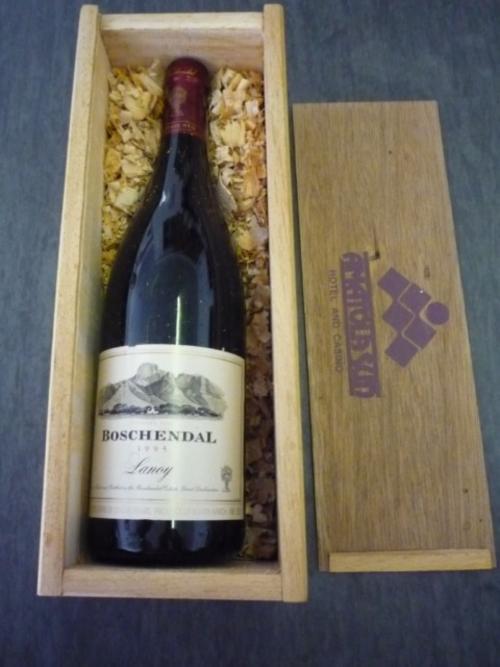 Wine - WINE: 1995 BOSCHENDAL LANCY PRESENTATION BOX - AMATOLA SUN ...