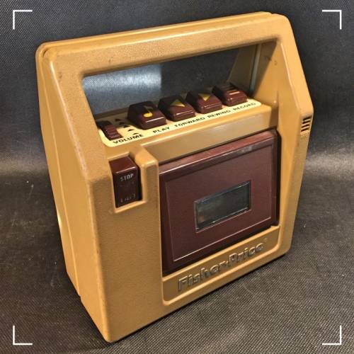 Vintage Toys Vintage 1980 Fisher Price Tape Deck (Brown) was sold for R76.00 on 11 May at 22