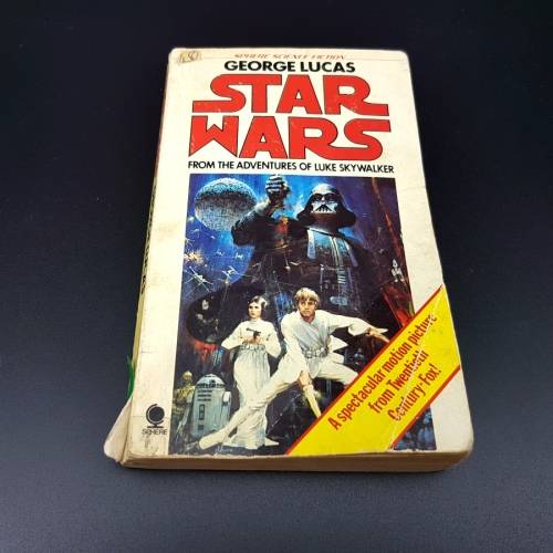 Antiquarian Books Original 1977 George Lucas Star Wars Book Was 