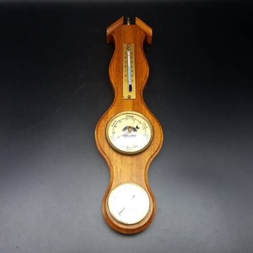 Barometers & Thermometers Original Vintage Barometer Thermometer