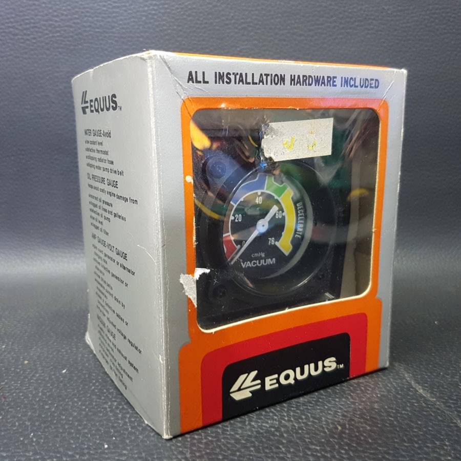 Road Original Equus Vacuum Gauge (new Old Stock) was sold for R88.00