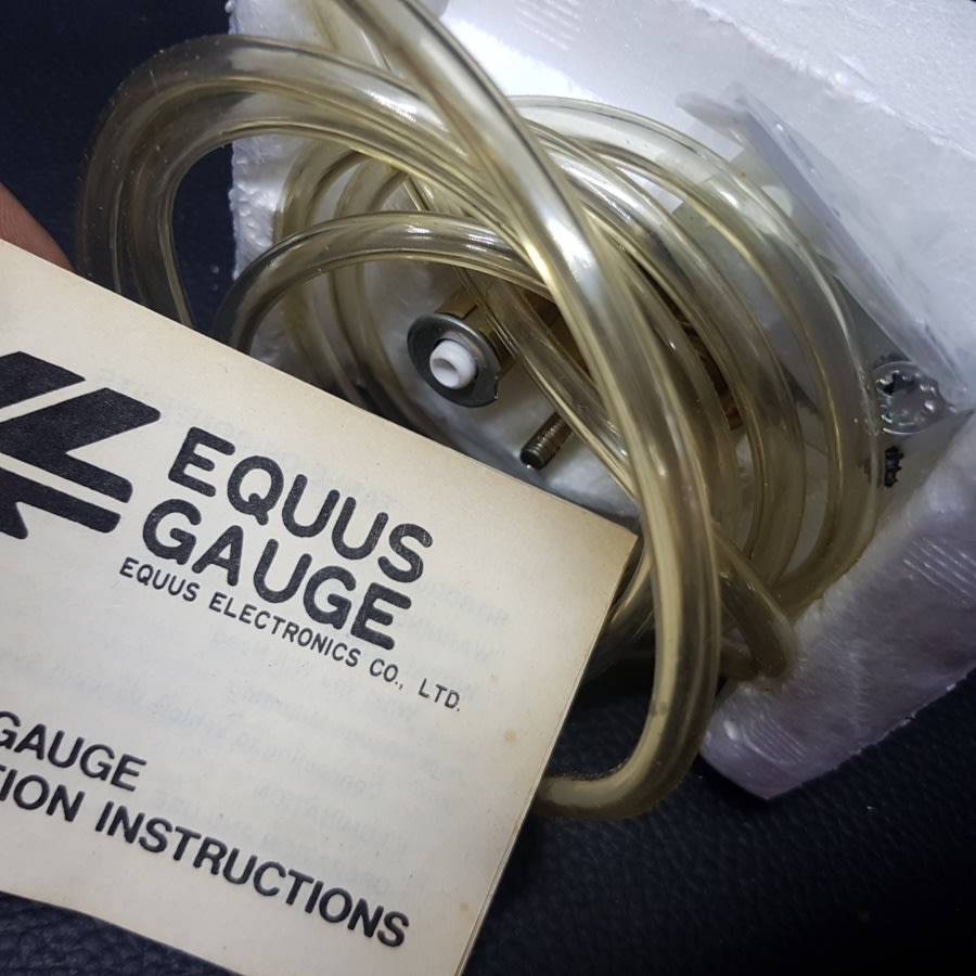 Road Original Equus Vacuum Gauge (new Old Stock) was sold for R88.00