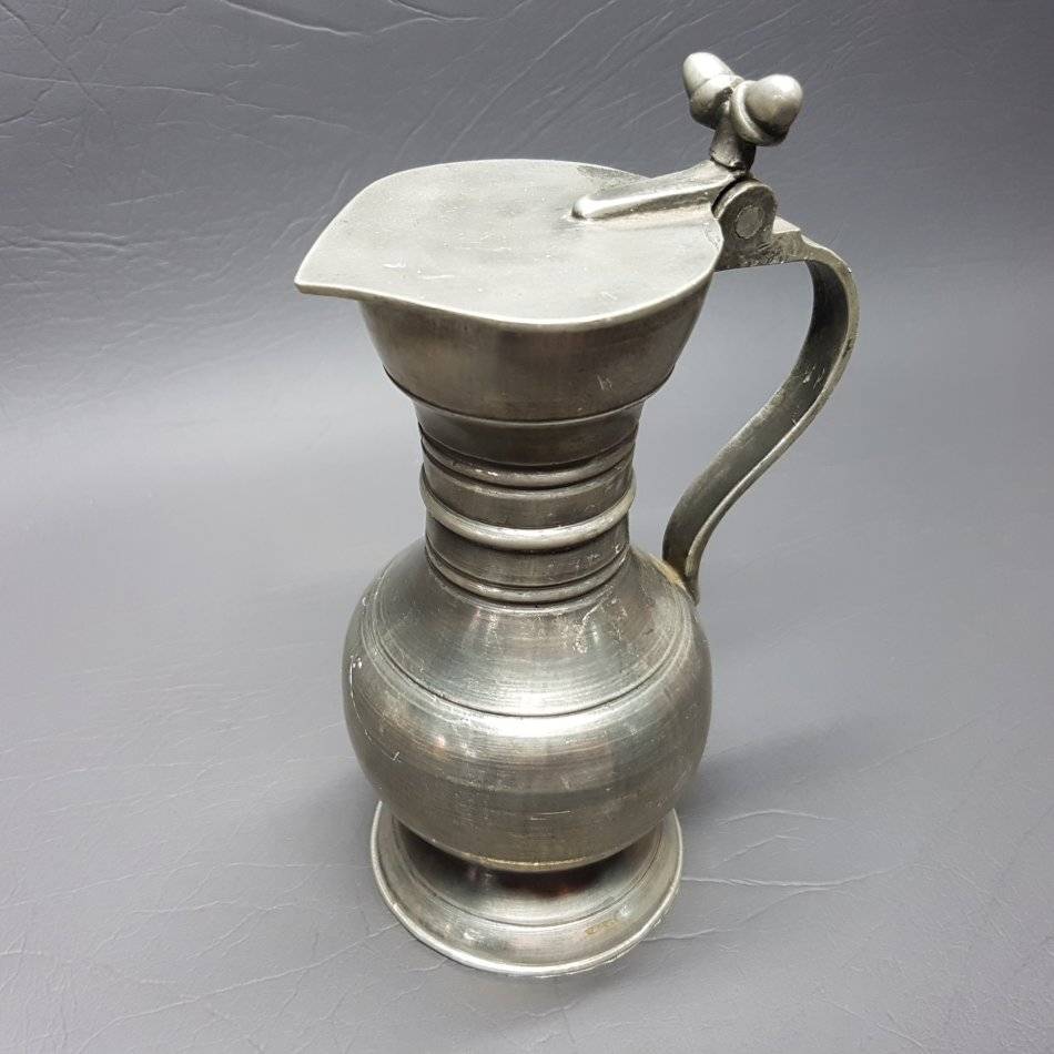 Pewter Vintage South African Pewter Jar From Pilgrim's Rest!!! was