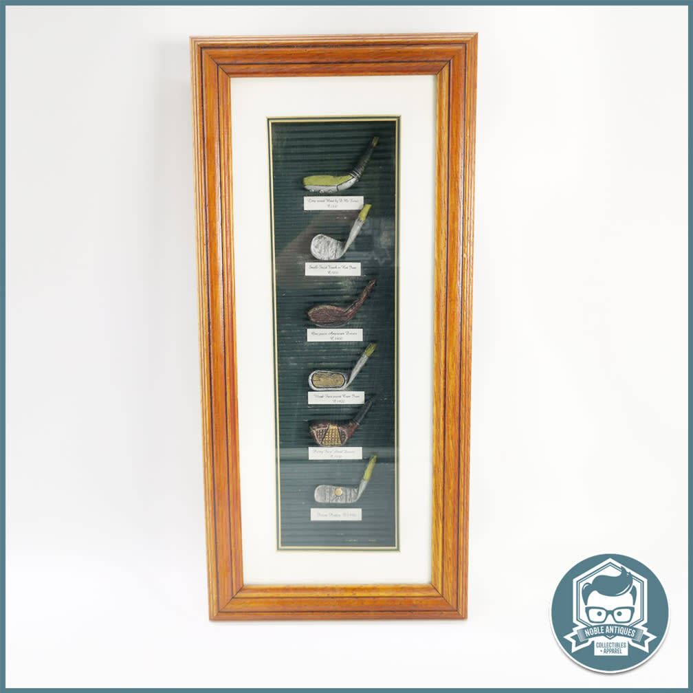 Sporting Memorabilia VINTAGE GOLFING GOLF CLUB EVOLUTION HISTORY