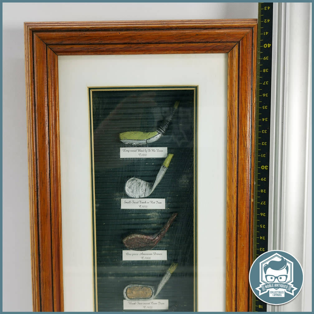 Sporting Memorabilia VINTAGE GOLFING GOLF CLUB EVOLUTION HISTORY