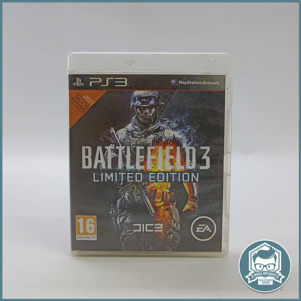 Games PS3 BATTLEFIELD 3 LIMITED EDITION!! was sold for R41.00 on 6