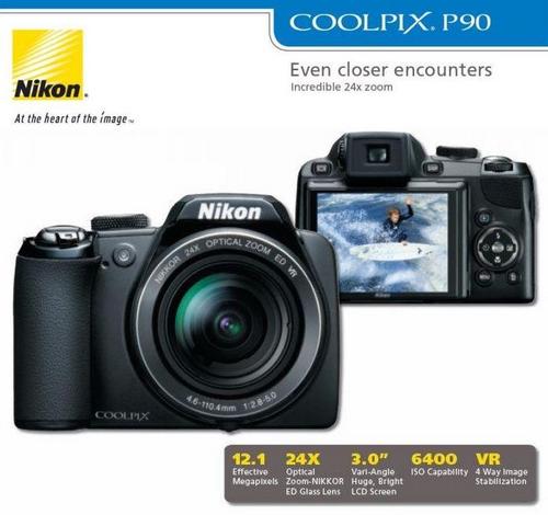 Other Digital Cameras  Nikon P90  12.1 Mp, 24x Optical Zoom, 3quot; LCD Display was sold for R4 