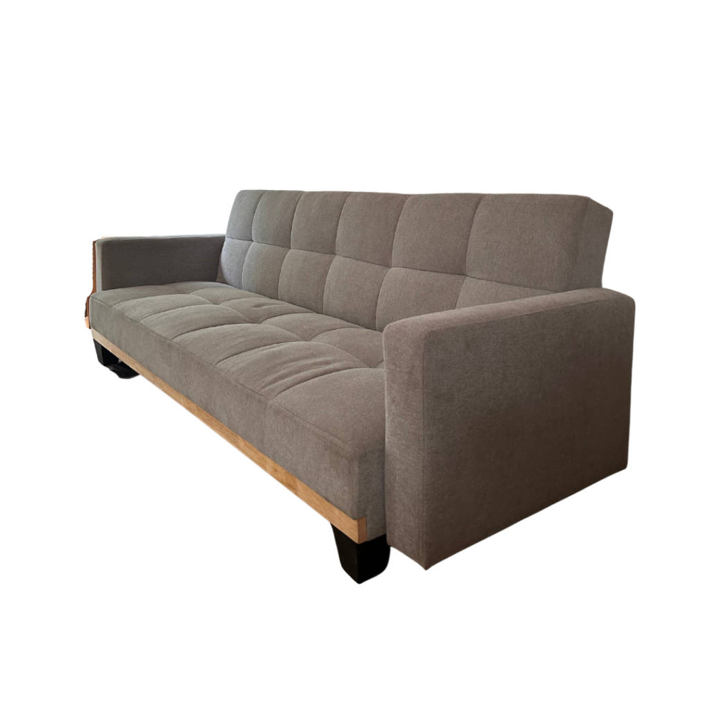 Couches & Chairs Mason Checker Board 3Sleeper Couch Grey