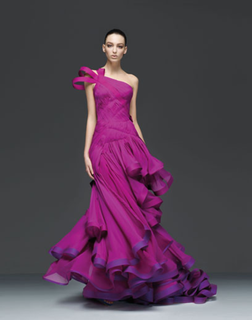 Casual Dresses - S T U N N I N G Bouganville Silk Chiffon Matric ...