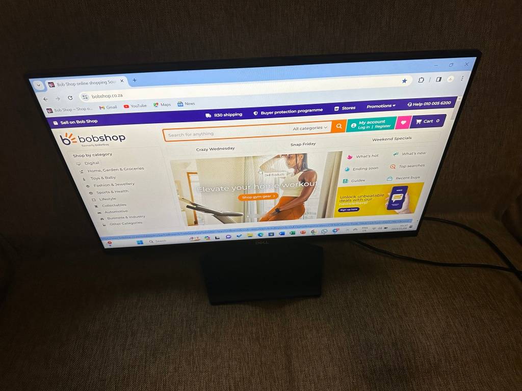 Monitors Dell SE2419HR 23.8inch Full HD 8ms IPS Monitor was sold for