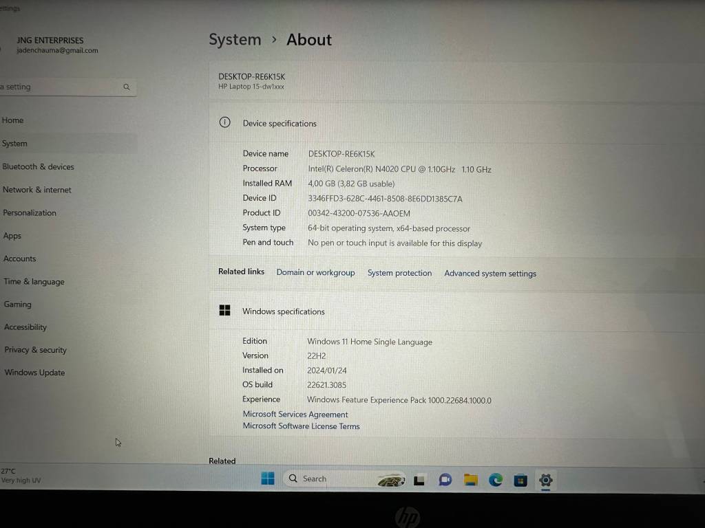 8GB RAM Memory HP-Compaq Pavilion Notebook 15-dw1xxx (Intel Core - View #7