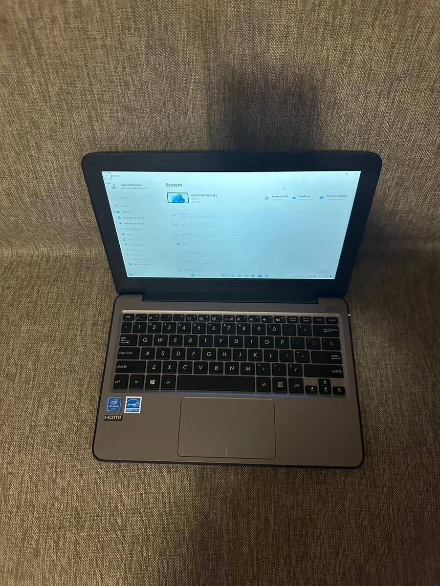 Laptops And Notebooks Asus W202n Hd Display Intel Celeron 4gb Ram 64gb Hdd Mint For Sale In 5808