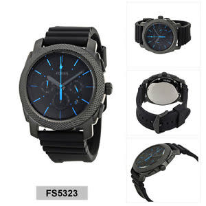 Fossil Machine Black Dial Men's Chronograph Watch FS5323