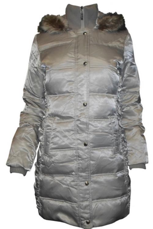 Jackets & Coats - Guess Puffer Coat (Removable Faux Fur Hood) - Size ...