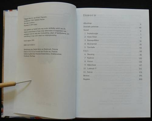 First Editions Dirk Mudge, Reënmaker Van Die Namib. van Wyk. At was