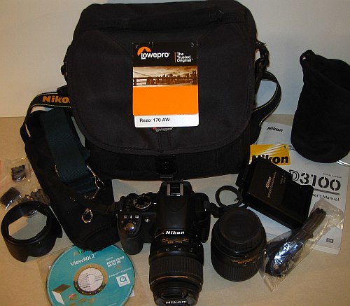 nikon camera with two lenses