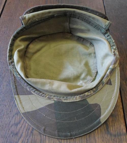Headgear - AUTHENTIC RHODESIAN BUSH WAR ERA CAMO CAP WITH NECK FLAP was ...