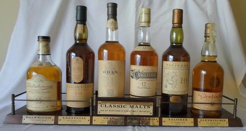 Whisky - CLASSIC MALTS - SIX OF SCOTLAND'S FINEST MALT
