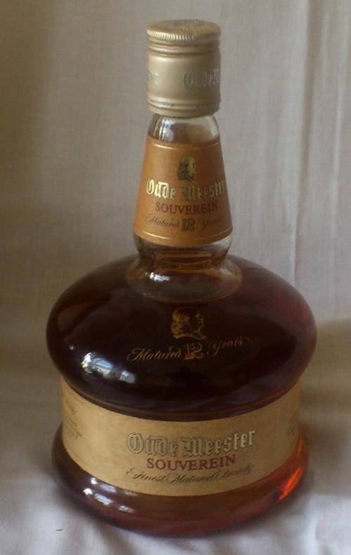 Liquor BOXED AND SEALED OUDE MEESTER SOUVEREIN BRANDY MATURED 12