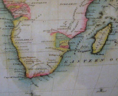 Maps - Framed map of Africa 1820 was sold for R200.00 on 6 Nov at 09:06