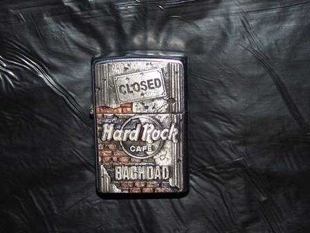 Hard Rock Cafe Baghdad Zippo Hard Rock Cafe Baghdad Zippo