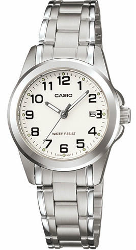 casio watches white dial