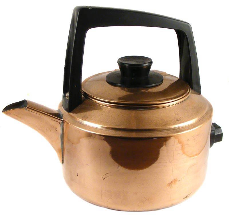 Appliances Vintage Working Excel SA Made Copper Electric Kettle For