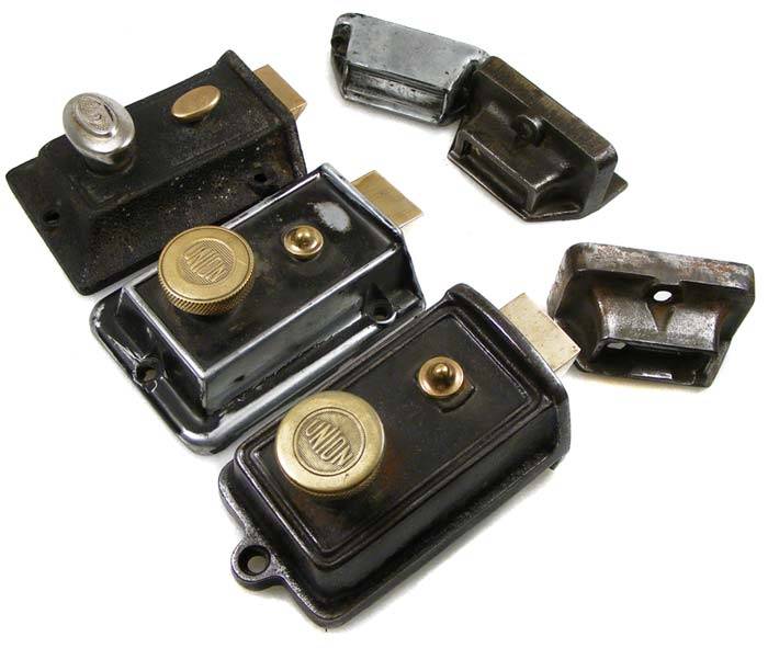 Architectural Antiques Lot of 3 Vintage/Antique Brass and Steel Night