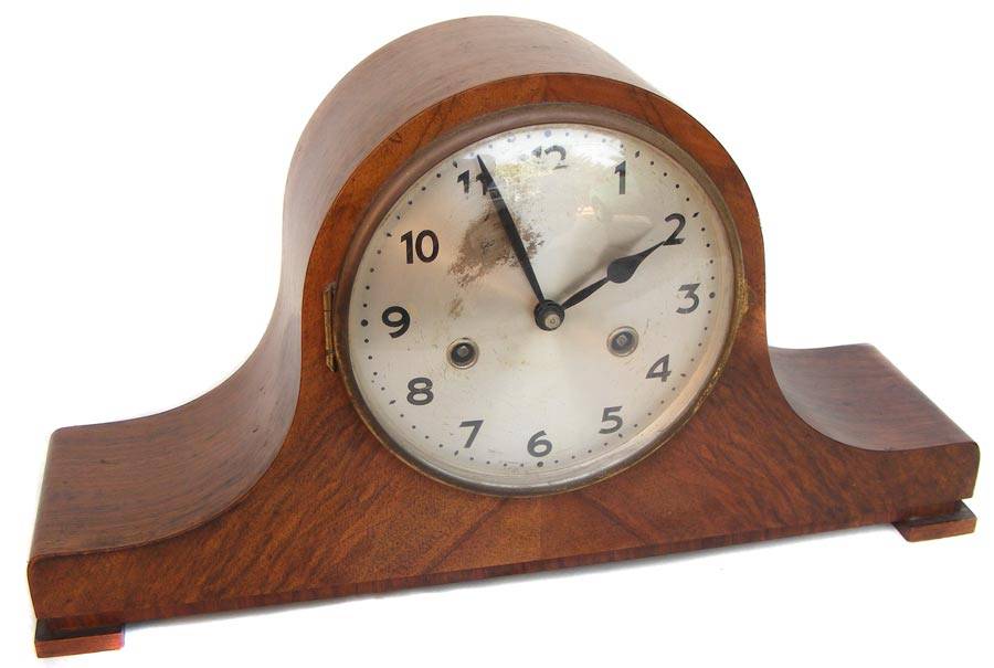 Mantel Clocks Old German Junghans Chiming Mantle Clock was sold for