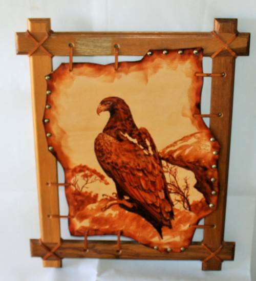 Other Antiques & Collectables *LUTE VINK*VERY RARE LARGE PYROGRAPHY