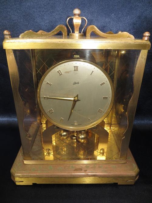 Mantel Clocks - SOLID BRASS VINTAGE SCHATZ & SOHNE #54 1000 DAY CLOCK ...