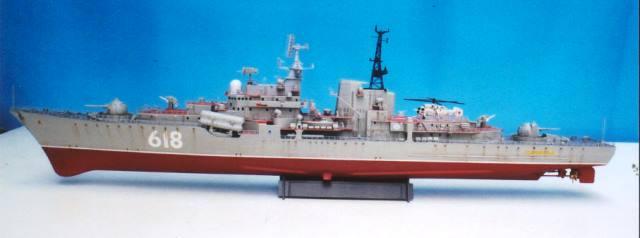 Эсминец современный проект 956 Проект 956 trumpeter 1 350