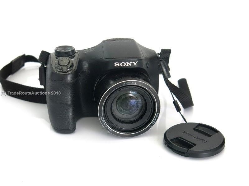 Compact Point & Shoot - Sony Cybershot DSC-H200 Black 20 ...